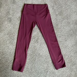 Lululemon Align Scalloped Hem leggings